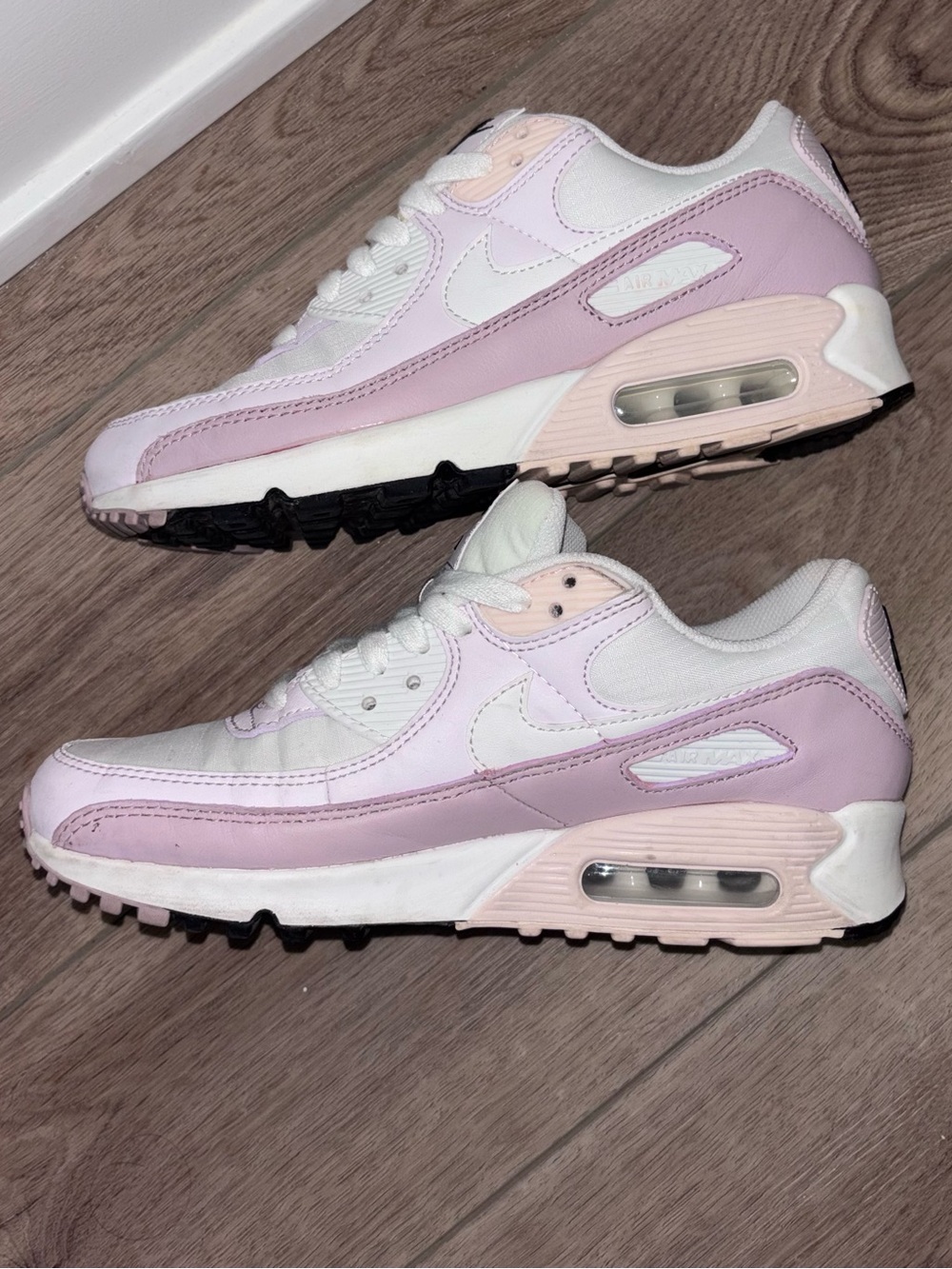 Nike Women’s Air Max Sneakers - Light Pink & White